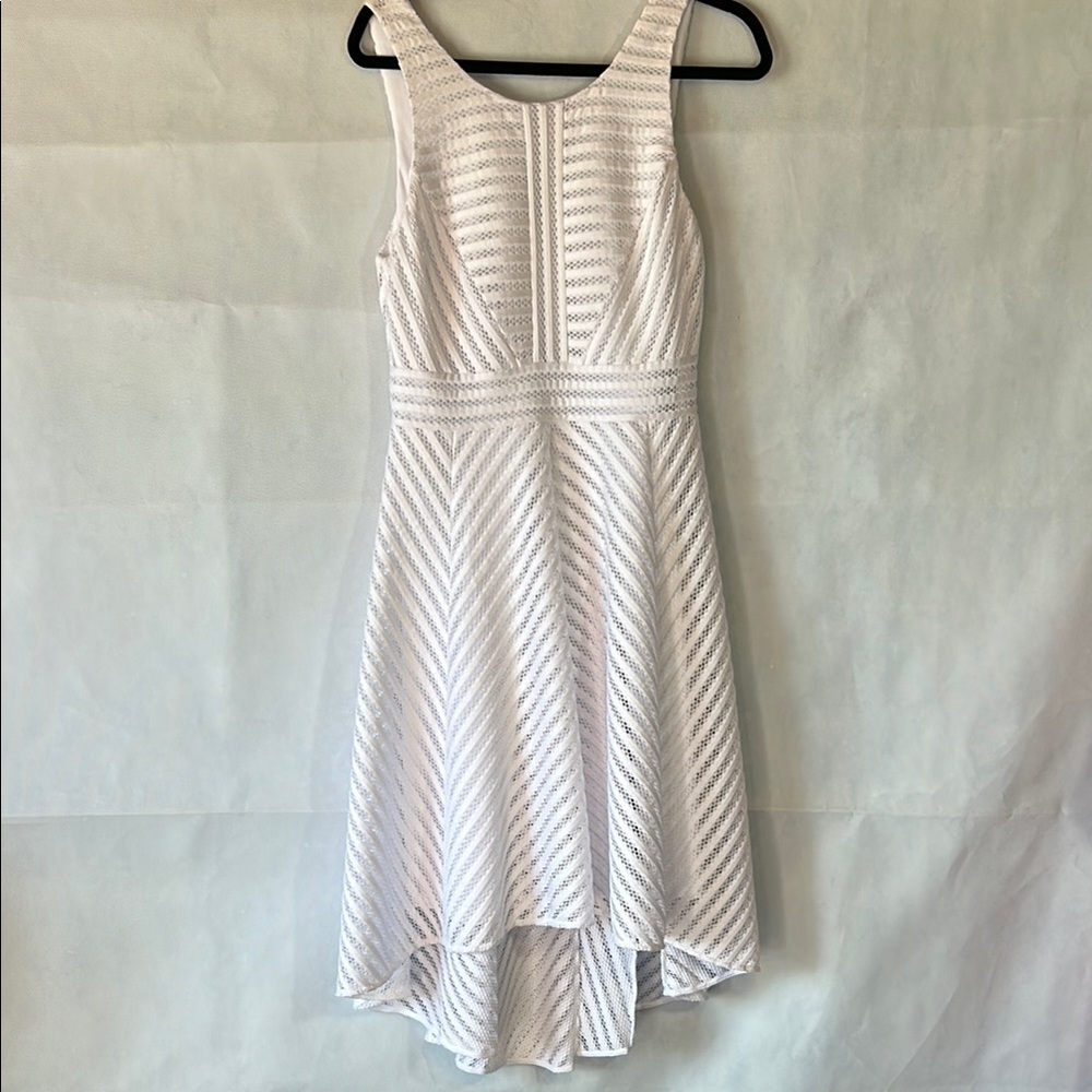 NWT Lilly  Pulitzer White Asymmetrical High-Low Halter Dress TILLI MIDI